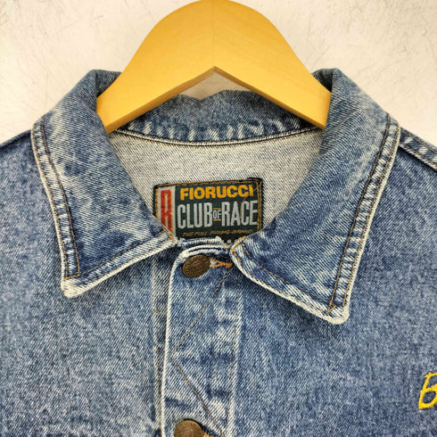 フィオルッチ FIORUCCI ワッペン刺繍 デニム トラッカージャケット メンズ JPN:M